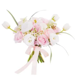 Bridal Bouquet 041 – Modern White & Green Serenity